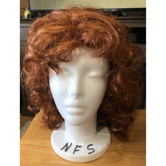 Paula Young Wig NWT Brittany Red Long Medium Curls Color 33/28 Auburn main image 15